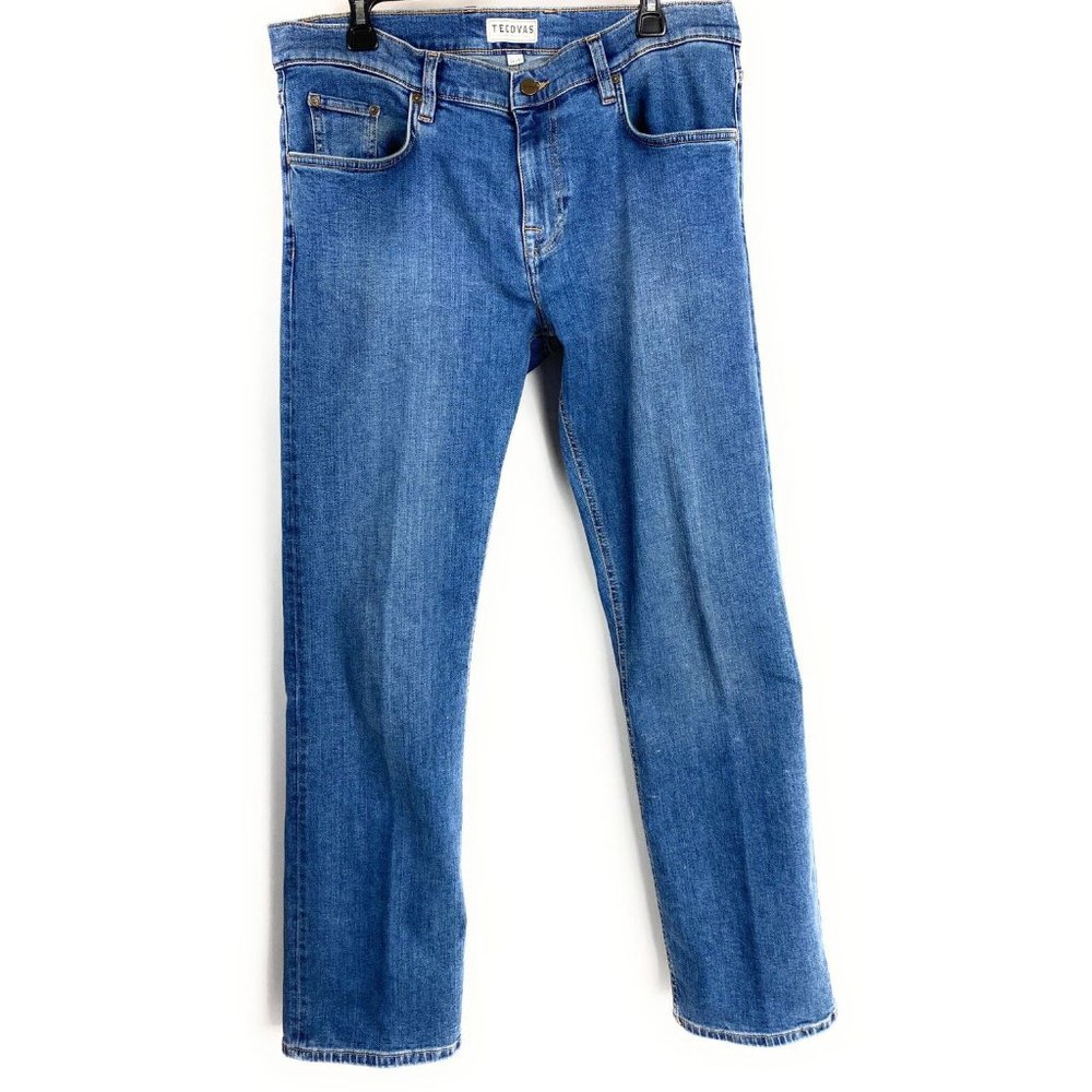 Tecovas Slim Men’s Jeans in Medium Blue